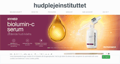 Desktop Screenshot of hudplejeinstituttet.dk